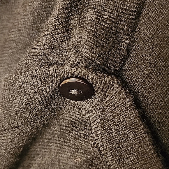 Halston Black Button Down Sweater Size XS - Picture 10 of 11